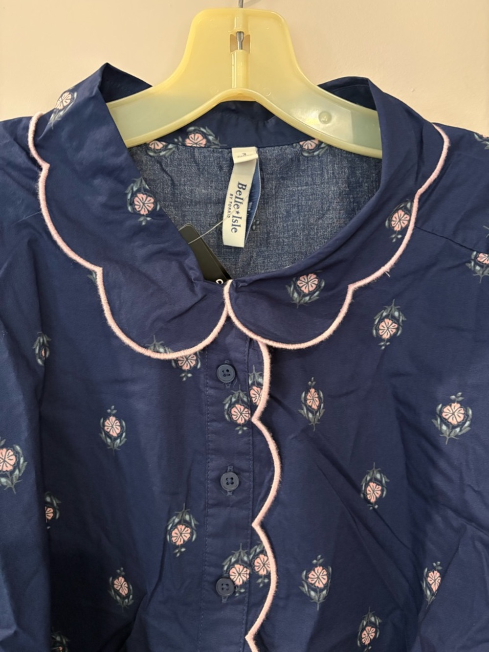 NWT Torrid Belle Isle Scalloped Shirt - Picture 8 of 11